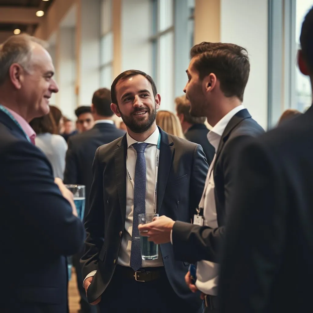 Evento de networking financiero